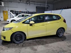 Salvage cars for sale at Candia, NH auction: 2015 Honda FIT EX