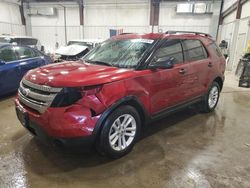 Ford Explorer salvage cars for sale: 2015 Ford Explorer