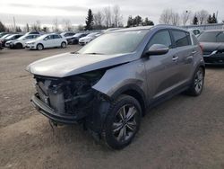 Salvage cars for sale from Copart Ontario Auction, ON: 2014 KIA Sportage SX