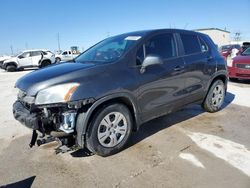 Salvage cars for sale at Haslet, TX auction: 2016 Chevrolet Trax LS