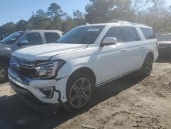 Salvage cars for sale from Copart Savannah, GA: 2020 Ford Expedition Max Limited