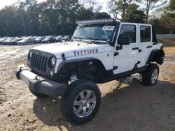 Jeep Wrangler Unlimited Sport salvage cars for sale: 2017 Jeep Wrangler Unlimited Sport