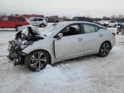 Nissan salvage cars for sale: 2020 Nissan Sentra SV