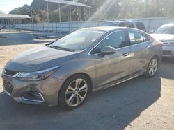 Chevrolet Cruze salvage cars for sale: 2017 Chevrolet Cruze Premier