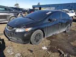 Vehiculos salvage en venta de Copart Woodhaven, MI: 2015 Honda Civic LX