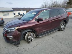 Salvage cars for sale at Grantville, PA auction: 2016 Honda Pilot EXL