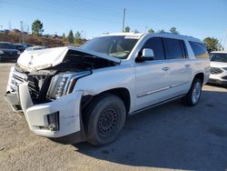 Vehiculos salvage en venta de Copart Gaston, SC: 2016 Cadillac Escalade ESV Platinum