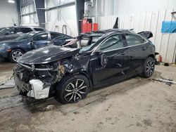 Salvage cars for sale at Ham Lake, MN auction: 2018 Chevrolet Malibu LT