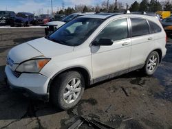 Honda crv salvage cars for sale: 2007 Honda CR-V EXL