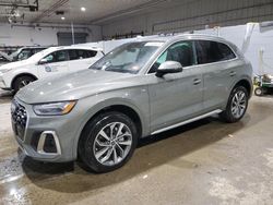 Salvage cars for sale at Candia, NH auction: 2023 Audi Q5 Prestige 45