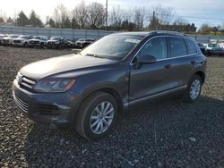 Salvage cars for sale at Portland, OR auction: 2012 Volkswagen Touareg V6 TDI