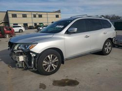 Salvage cars for sale at Wilmer, TX auction: 2017 Nissan Pathfinder S