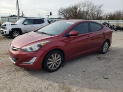 Salvage cars for sale at Oklahoma City, OK auction: 2015 Hyundai Elantra SE