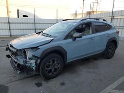 Salvage cars for sale at Sun Valley, CA auction: 2023 Subaru Crosstrek Sport