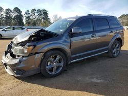 Salvage cars for sale at Longview, TX auction: 2017 Dodge Journey Crossroad