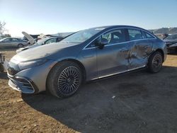 Salvage cars for sale at San Martin, CA auction: 2022 Mercedes-Benz EQS Sedan 450+