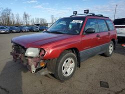 Subaru salvage cars for sale: 2001 Subaru Forester L