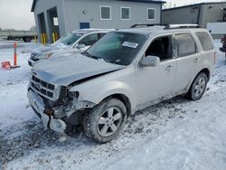 Carros salvage a la venta en subasta: 2011 Ford Escape Limited