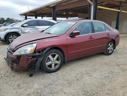 Salvage cars for sale at Tanner, AL auction: 2004 Honda Accord EX