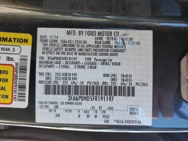 2015 Ford Fusion SE