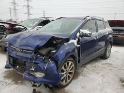 Vehiculos salvage en venta de Copart Elgin, IL: 2015 Ford Escape SE