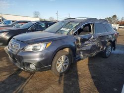 Salvage cars for sale at New Britain, CT auction: 2017 Subaru Outback 2.5I Premium