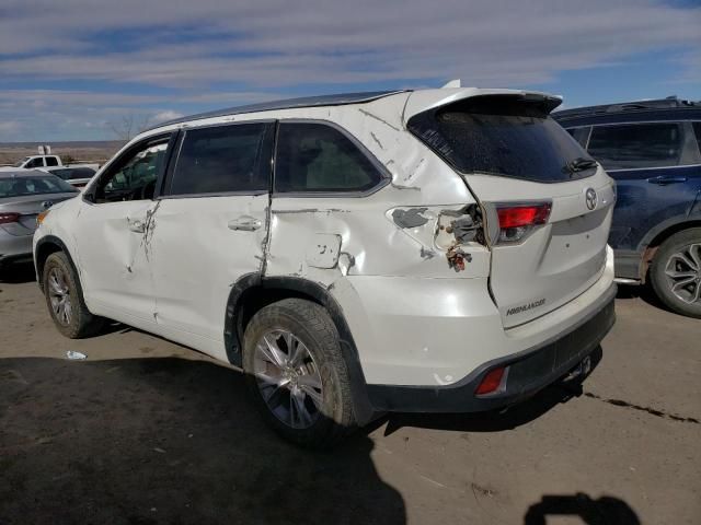 2015 Toyota Highlander XLE