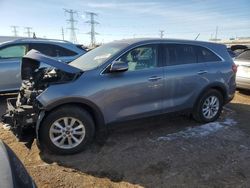 Salvage cars for sale at Elgin, IL auction: 2020 KIA Sorento S