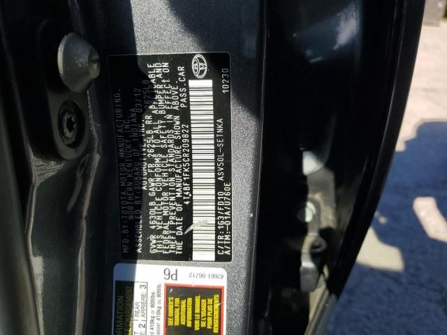 2012 Toyota Camry Base