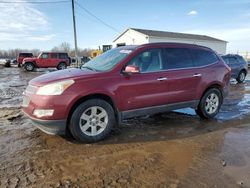 Salvage cars for sale at Portland, MI auction: 2010 Chevrolet Traverse LT