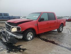 Ford salvage cars for sale: 2003 Ford F150 Supercrew