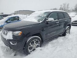 Salvage cars for sale at Wayland, MI auction: 2020 Jeep Grand Cherokee Overland