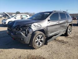 Salvage cars for sale at Conway, AR auction: 2017 Jeep Cherokee Trailhawk