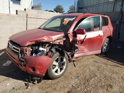 Salvage cars for sale at Albuquerque, NM auction: 2008 Toyota Rav4 Limited