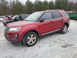 Salvage cars for sale at Gainesville, GA auction: 2016 Ford Explorer XLT