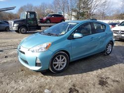 Salvage cars for sale at North Billerica, MA auction: 2013 Toyota Prius C