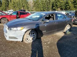 Salvage cars for sale at Graham, WA auction: 2015 Ford Fusion SE Hybrid