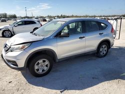 Honda salvage cars for sale: 2016 Honda CR-V LX