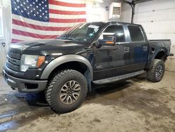 Ford f150 salvage cars for sale: 2012 Ford F150 SVT Raptor