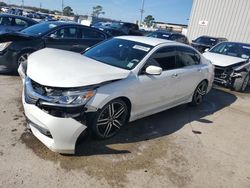 Salvage cars for sale at auction: 2016 Honda Accord Sport