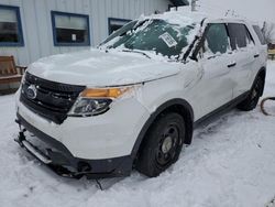 Salvage cars for sale from Copart Pekin, IL: 2013 Ford Explorer Police Interceptor