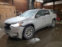 Salvage cars for sale at Ebensburg, PA auction: 2018 Chevrolet Traverse LS