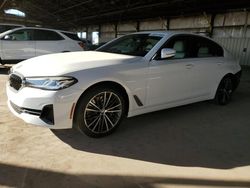 Salvage cars for sale at Phoenix, AZ auction: 2021 BMW 530 I