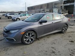 Salvage cars for sale at Fredericksburg, VA auction: 2020 Honda Civic Touring