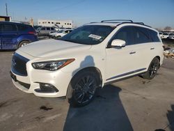 Infiniti Vehiculos salvage en venta: 2019 Infiniti QX60 Luxe