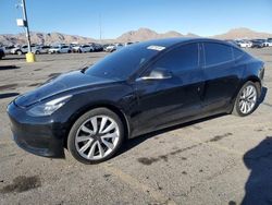 Salvage cars for sale at North Las Vegas, NV auction: 2018 Tesla Model 3