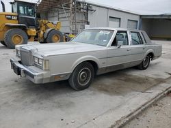 Salvage cars for sale from Copart Corpus Christi, TX: 1986 Lincoln Town Car