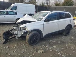 Salvage cars for sale at Waldorf, MD auction: 2020 Mitsubishi Outlander SE