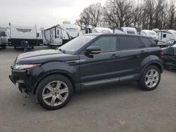 Salvage cars for sale at Glassboro, NJ auction: 2012 Land Rover Range Rover Evoque Pure Plus