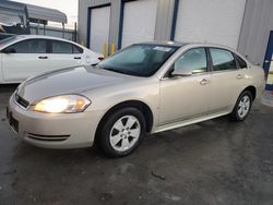 Chevrolet salvage cars for sale: 2009 Chevrolet Impala 1LT